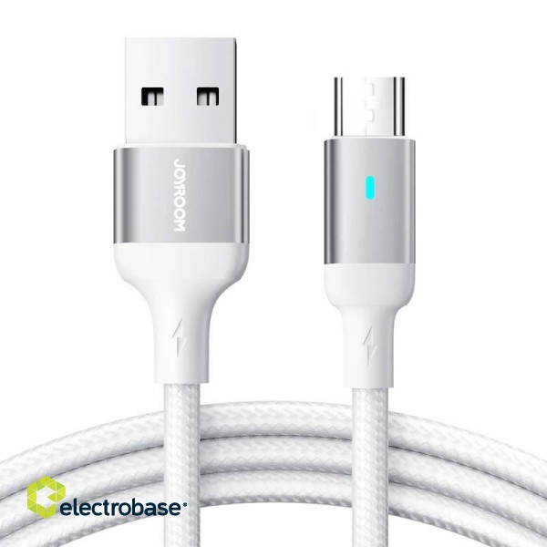 Cable to Micro USB-A / 2.4A / 1.2m Joyroom S-UM018A10 (white)