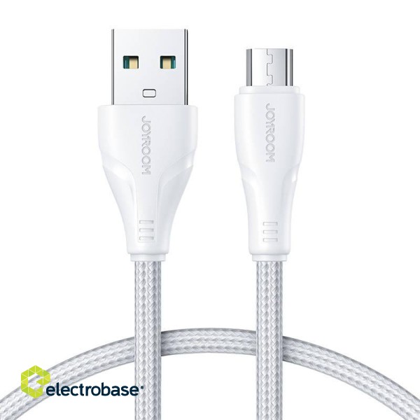 Cable to Micro USB-A / Surpass / 0.25m Joyroom S-UM018A11 (white) image 1