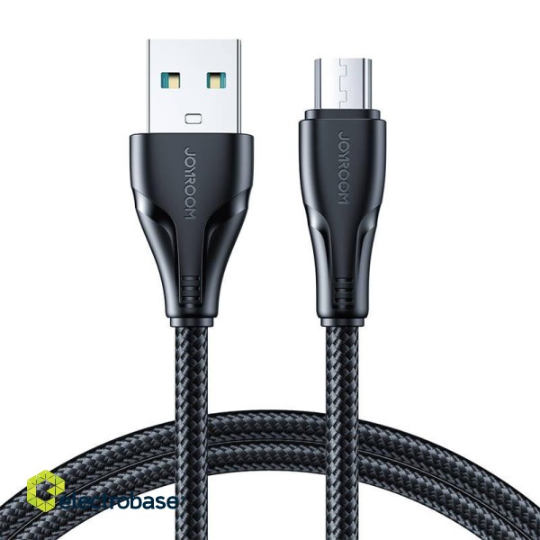 Cable to Micro USB-A / Surpass / 2m Joyroom S-UM018A11 (black) image 1