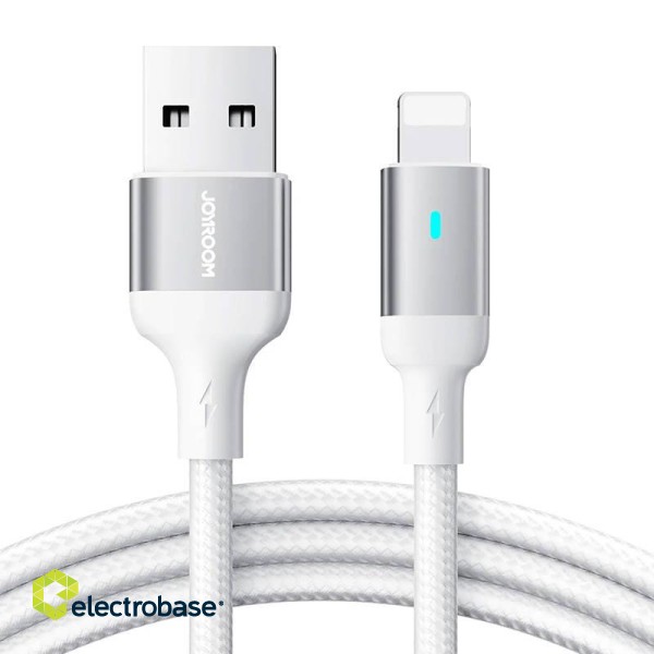 Cable to USB-A / Lightning / 2.4A / 1.2m Joyroom S-UL012A10 (white)