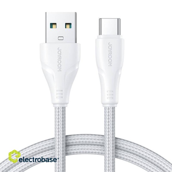 Cable USB Surpass / Typ C / 3A / 1.2m Joyroom S-UC027A11 (white) paveikslėlis 1