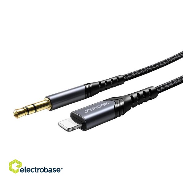 Port Audio Cable 3.5mm Lightning 2m Joyroom SY-A02 (black) image 2