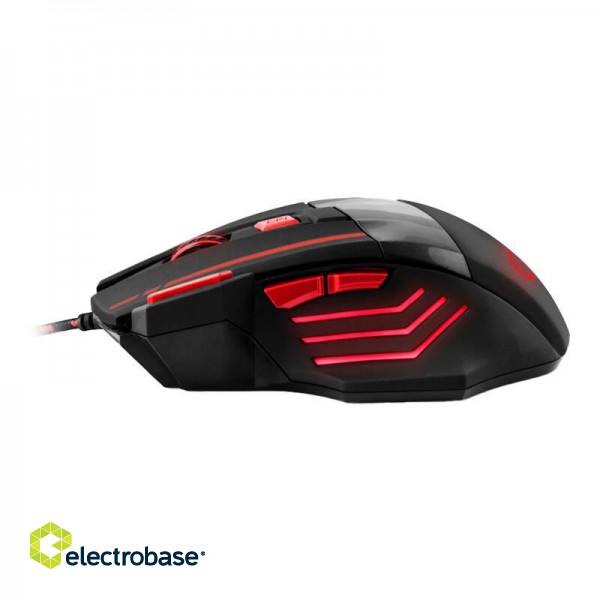 Esperanza EGM201R Wired gaming mouse (red) image 2