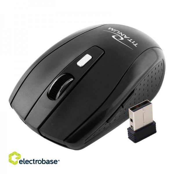 Esperanza TM105K Titanium Wireless mouse (black) image 3