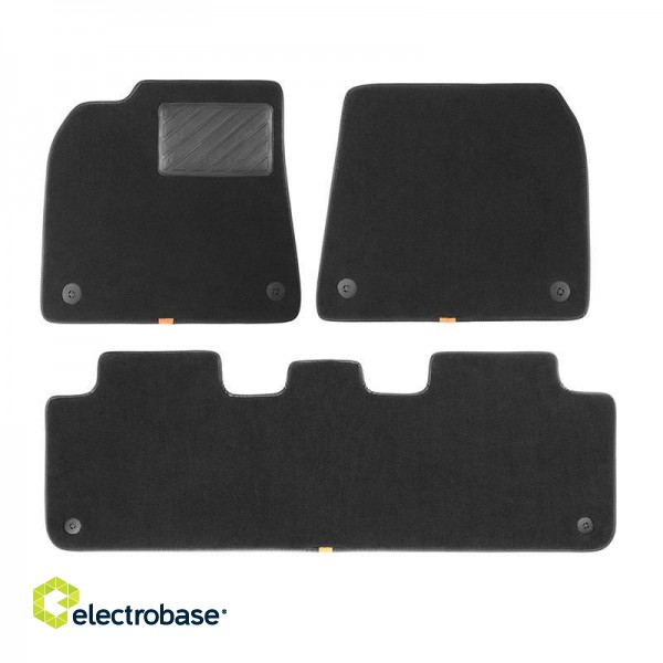 6-Piece Floor Mat for Tesla Baseus T-Space Series (black) image 3