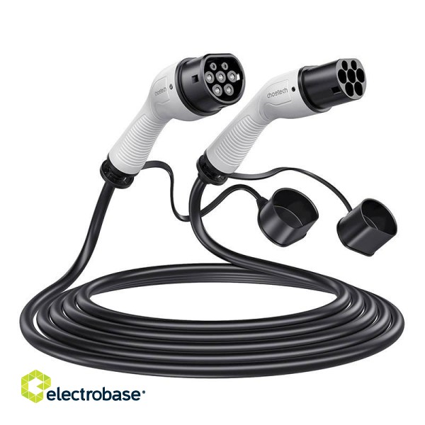 Electric Vehicle charger cable type-2 Choetech ACG12 7 kW (white) paveikslėlis 1