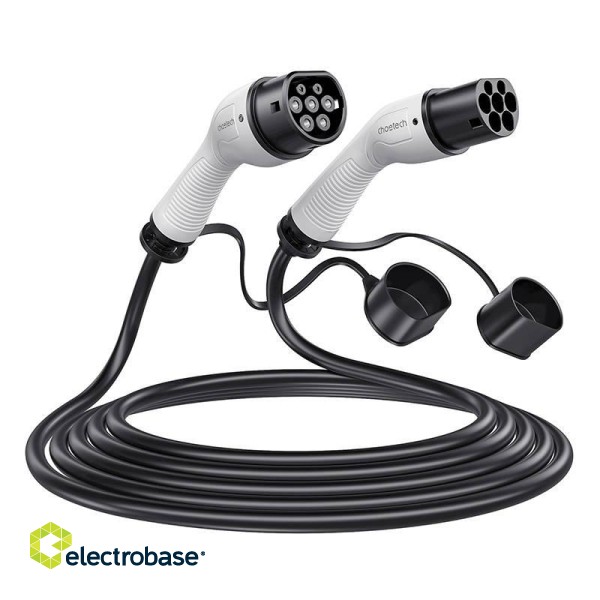 Electric Vehicle charger cable type-2 Choetech ACG13 22 kW (white) image 1
