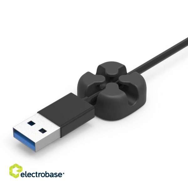 Cable holder organizer Orico (black) image 3
