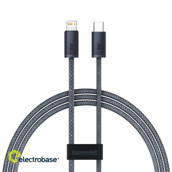 Baseus Dynamic Series cable USB-C to Lightning, 20W, 1m (gray) paveikslėlis 2