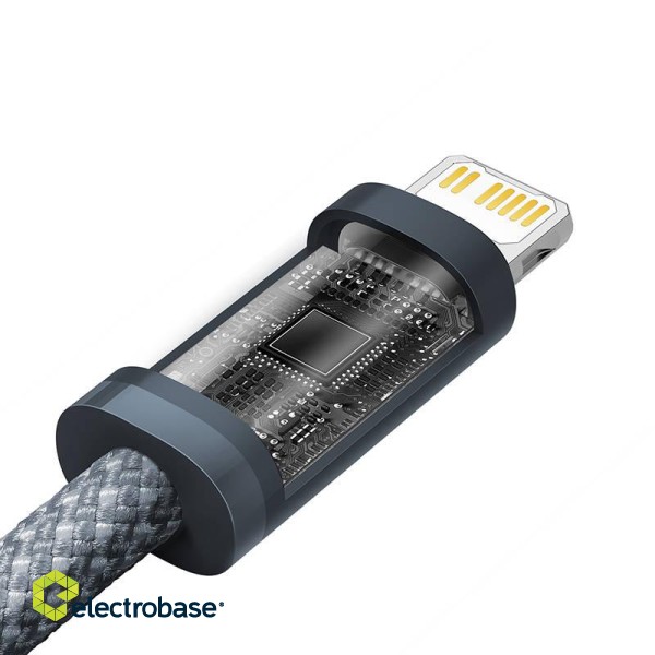 Baseus Dynamic Series cable USB-C to Lightning, 20W, 1m (gray) paveikslėlis 4
