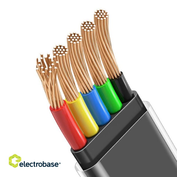 Cable USB-C to Lightning Mcdodo CA-3440 90 Degree 1.2m with LED (black) paveikslėlis 2