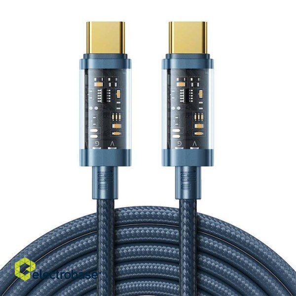 USB-C to USB-C cable Joyroom S-CC100A12 100W 1.2m (blue)