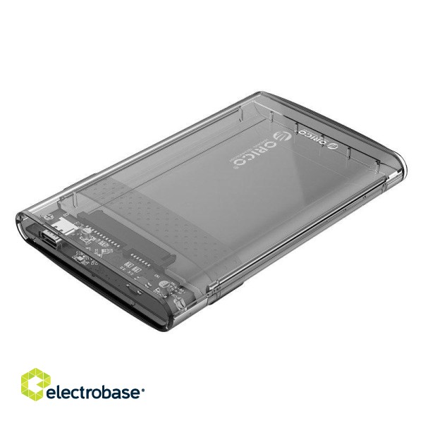 Hard Drive Enclosure Orico HDD 2,5" + USB 3.1 (10Gbps), USB-C (5Gbps) cables image 5