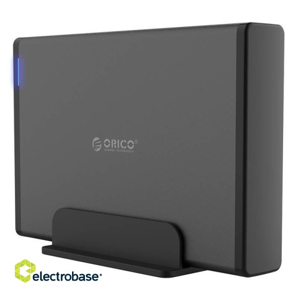 HDD enclosure Orico 3.5'', USB 3.0, SATA (black) image 3