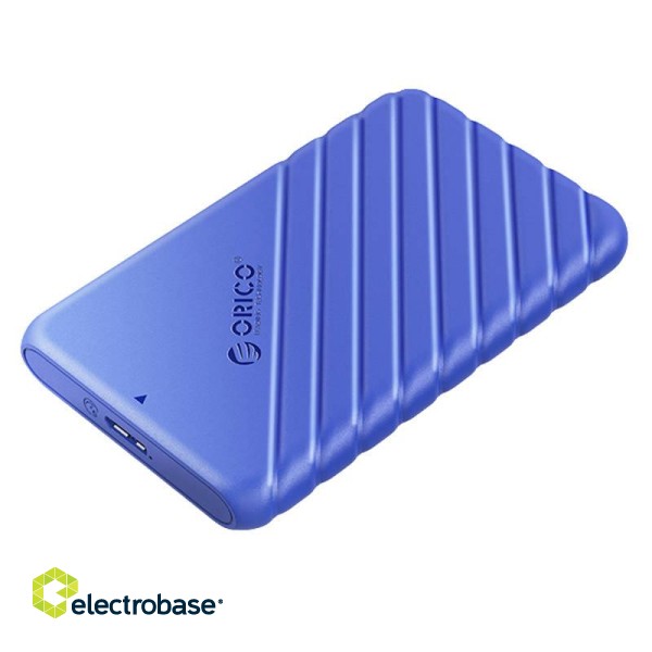 Orico 2.5' HDD / SSD Enclosure, 5 Gbps, USB 3.0 (Blue)