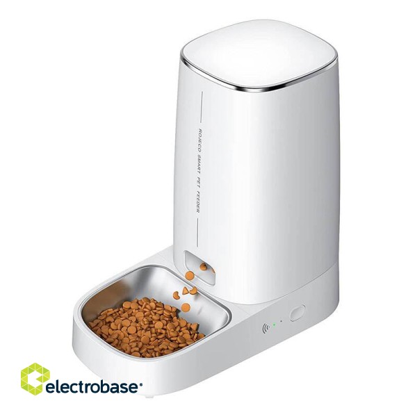 Rojeco 4L Automatic Pet Feeder WiFi Version with Single Bowl фото 2