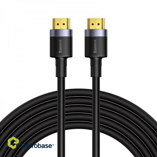 Baseus Cafule 4KHDMI Male To 4KHDMI Male Adapter Cable 5m Black image 1