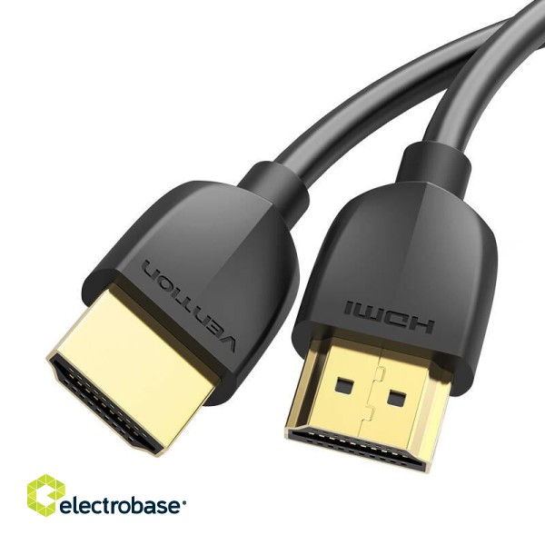 Cable HDMI 2.0 Vention AAIBI, 4K 60Hz, 3m (black) фото 1