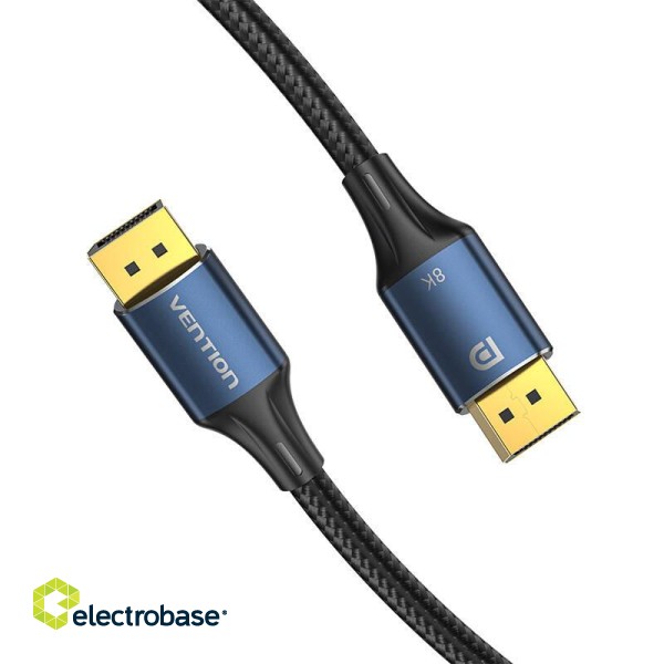 DisplayPort 1.4 Cable Vention HCELF 1m, 8K 60Hz/ 4K 120Hz (blue) image 3