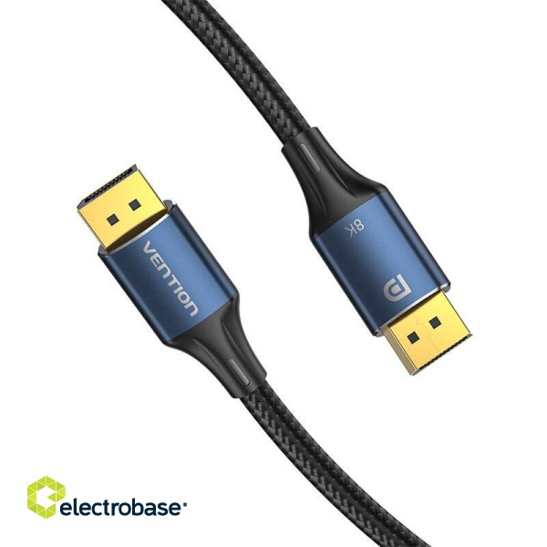 DisplayPort 1.4 Cable Vention HCELH 2m, 8K 60Hz/ 4K 120Hz (blue) paveikslėlis 3