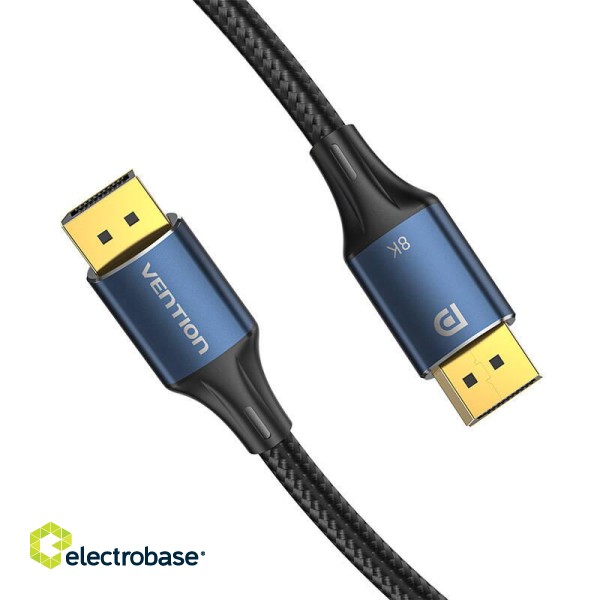 DisplayPort 1.4 Cable Vention HCELI 3m, 8K 60Hz/ 4K 120Hz (blue) paveikslėlis 3