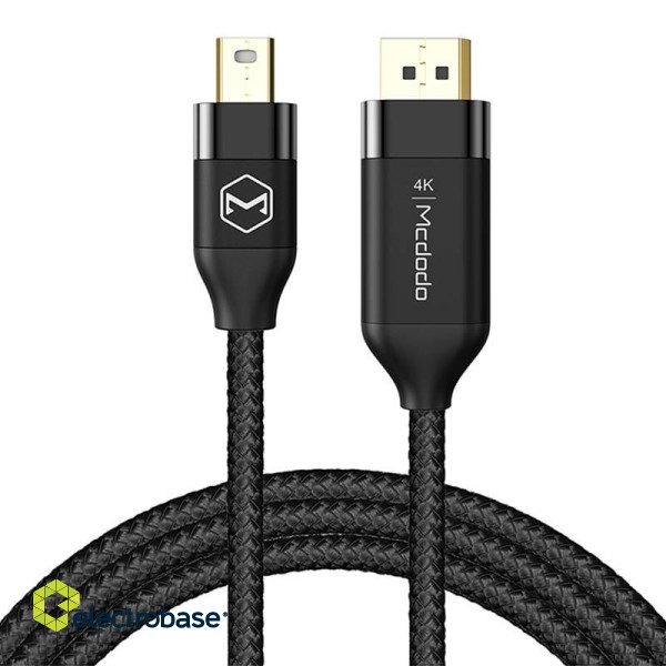 Mini DisplayPort - DisplayPort cable Mcdodo CA-8150, 2m (black) image 1