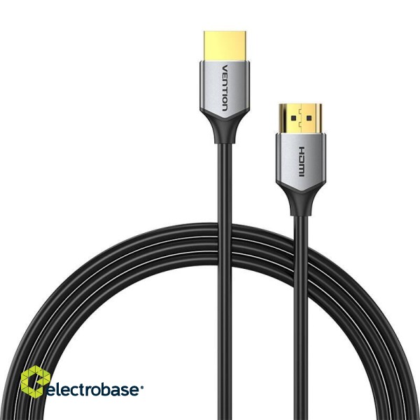 Ultra Thin HDMI Cable Vention ALEHG 1.5m 4K 60Hz (Gray) image 1
