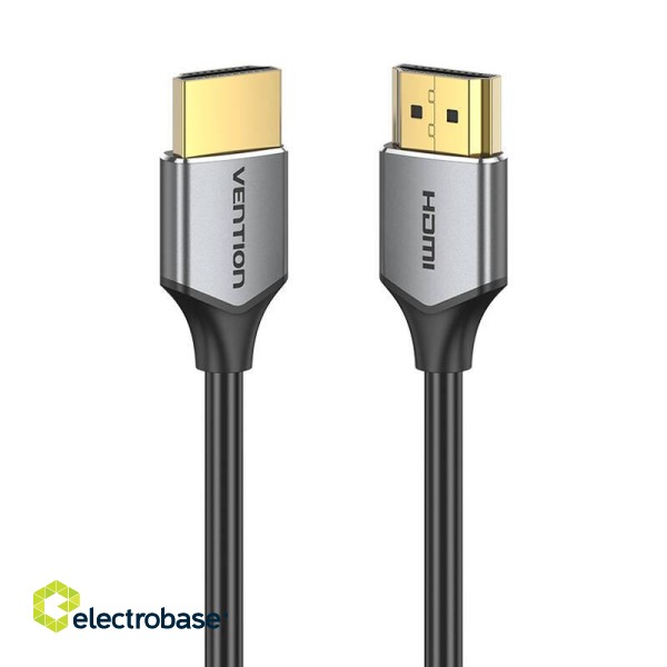 Ultra Thin HDMI Cable Vention ALEHH 2m 4K 60Hz (Gray) image 2
