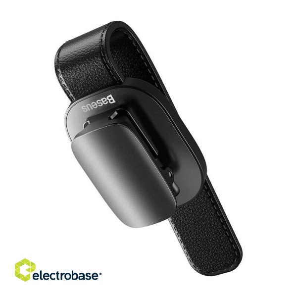 Baseus Platinum Vehicle eyewear clip (clamping type) Black image 4