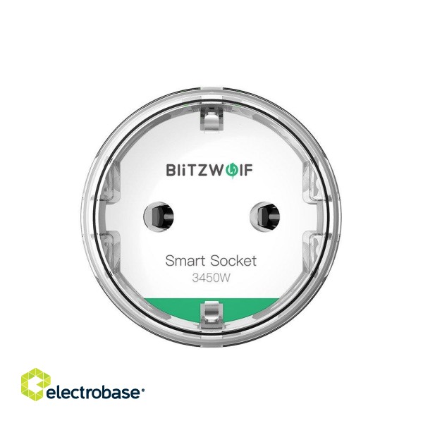 Smart Socket BlitzWolf BW-SHP6 Pro WIFI, (EU) 3450W image 5