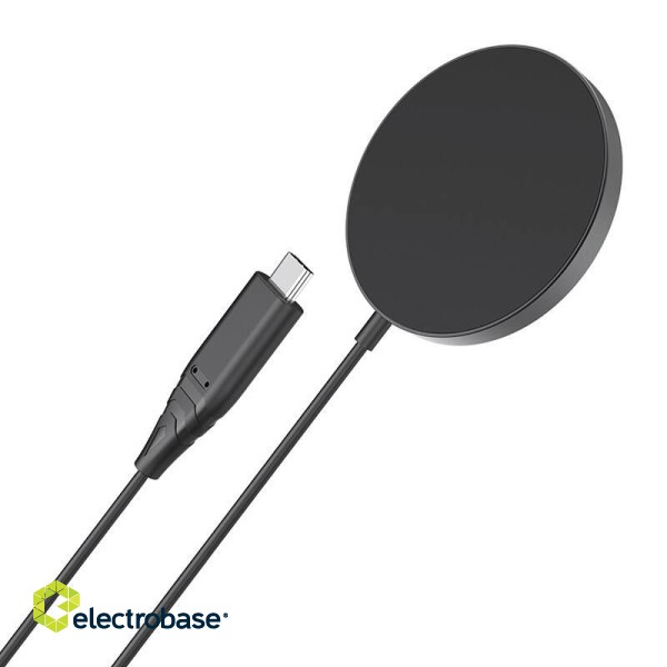 Wireless charger Choetech T518 15W (black) фото 2