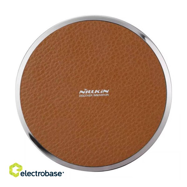Wireless charger Nillkin Magic Disk III (brown) paveikslėlis 1