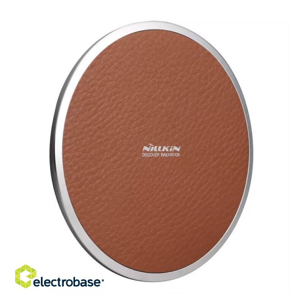 Wireless charger Nillkin Magic Disk III (brown) paveikslėlis 3