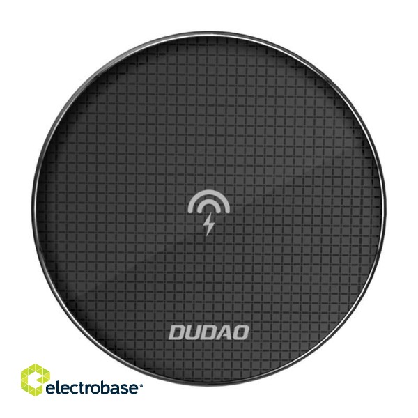 Wireless induction charger Dudao A10B, 10W (black) paveikslėlis 2