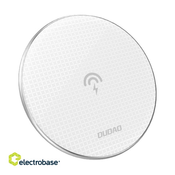 Wireless induction charger Dudao A10B, 10W (white) фото 1