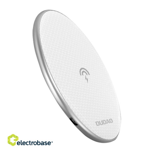 Wireless induction charger Dudao A10B, 10W (white) фото 2