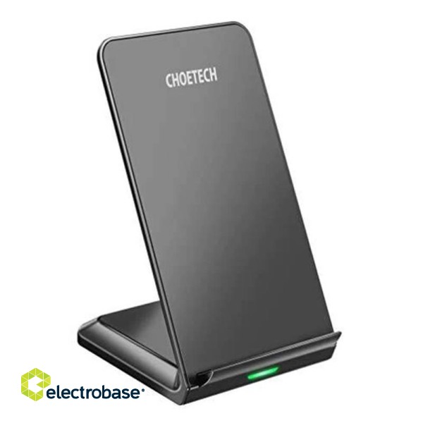 Wireless inductive charger Choetech T524-S, 10W (black) фото 2