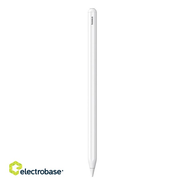 Active, multifunctional stylus Baseus Smooth Writing Series with wireless charging, USB-C (White) image 1
