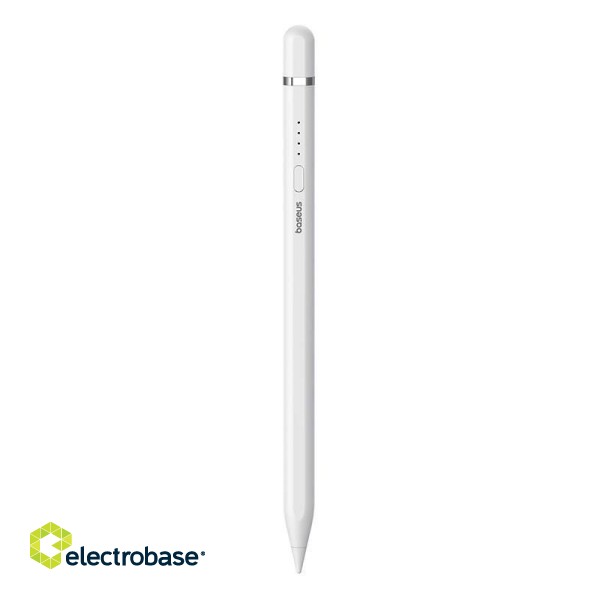 Active stylus Baseus Smooth Writing Series with plug-in charging, lightning (White) image 1