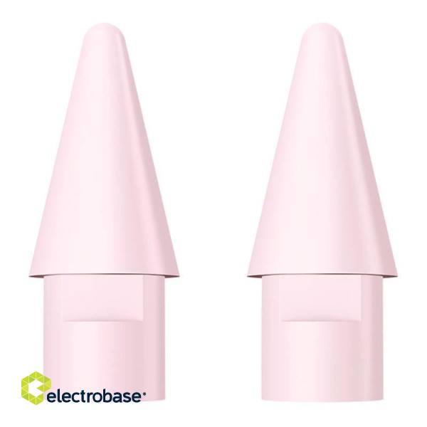 Pen Tips, Baseus Pack of 2, Baby Pink image 2