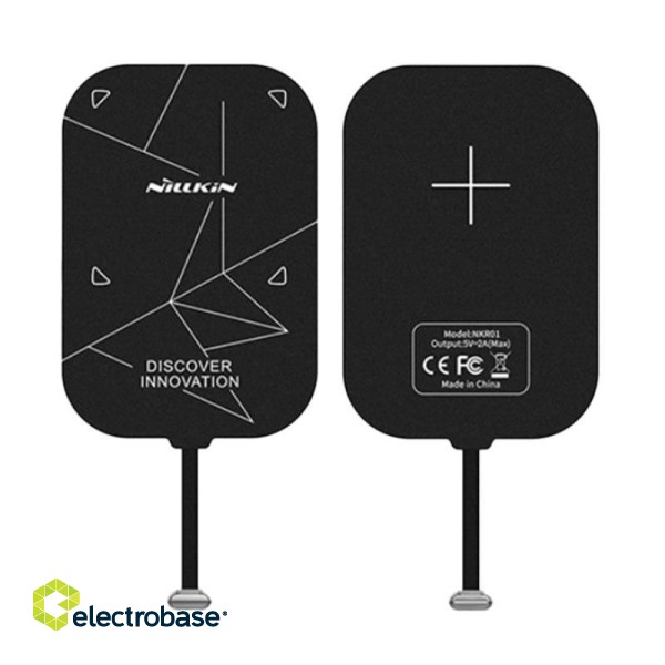 USB-C adapter for Nillkin Magic Tags inductive charging (black) paveikslėlis 1