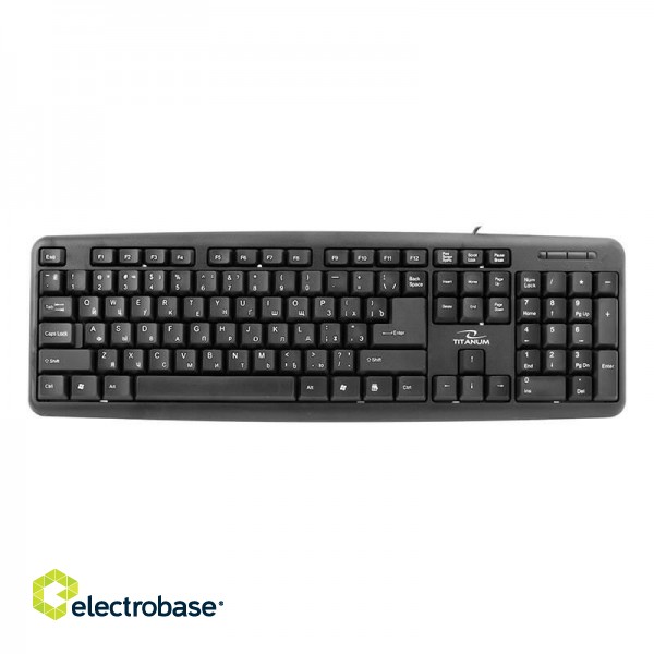 Esperanza TKR101 Titanium USB keyboard (russian layout) image 1