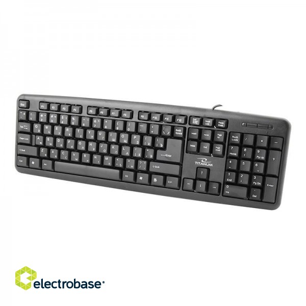 Esperanza TKR101 Titanium USB keyboard (russian layout) image 2