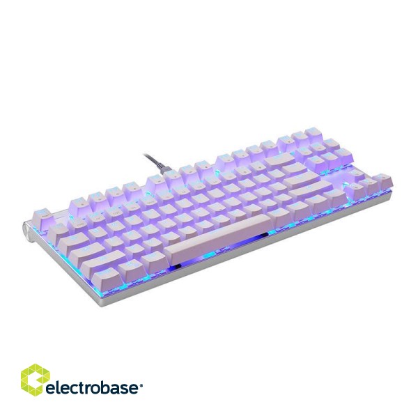 Mechanical gaming keyboard Motospeed CK101 RGB (white) image 4