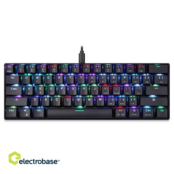 Mechanical gaming keyboard Motospeed CK61 RGB image 1