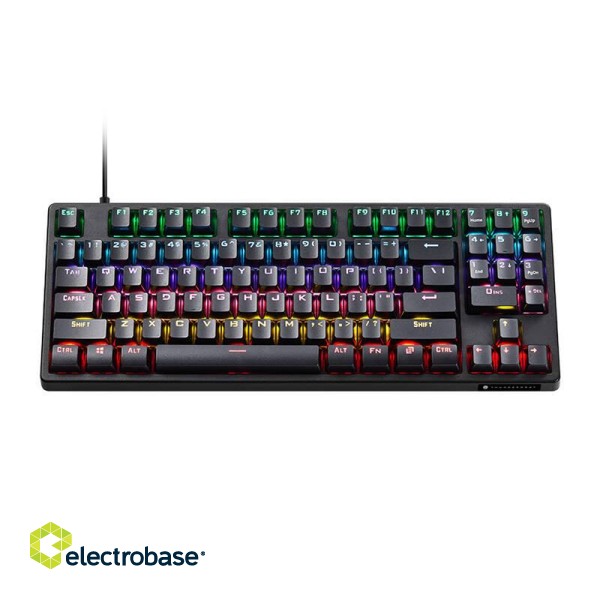Thunderobot KG3089R Wired Mechanical Keyboard, Red Switch (black) image 1