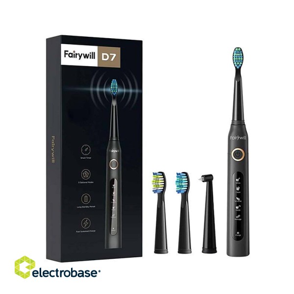 Sonic toothbrush FairyWill FW-507 (Black)