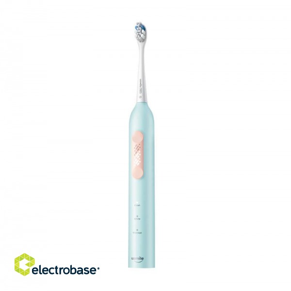 Sonic toothbrush with a set of tips Usmile P4 (blue) image 1