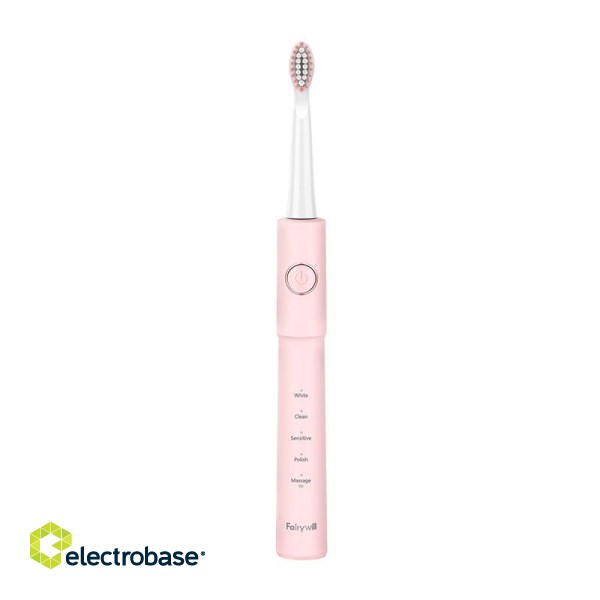 Sonic toothbrush with head set and case FairyWill FW-E11 (pink) фото 3