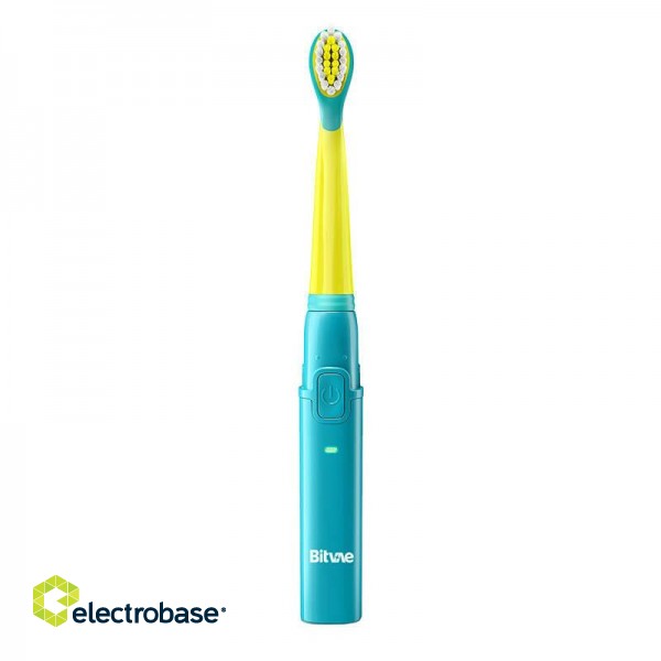 Sonic toothbrush with replaceable tip BV 2001 (blue/yellow) фото 2